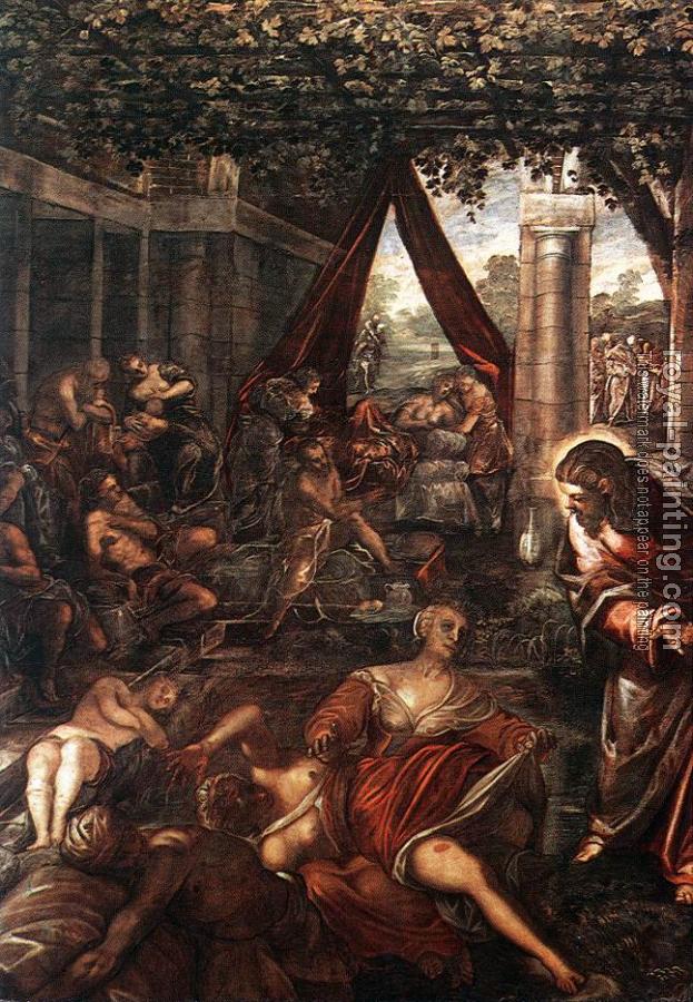 Jacopo Robusti Tintoretto : La Probatica Piscina